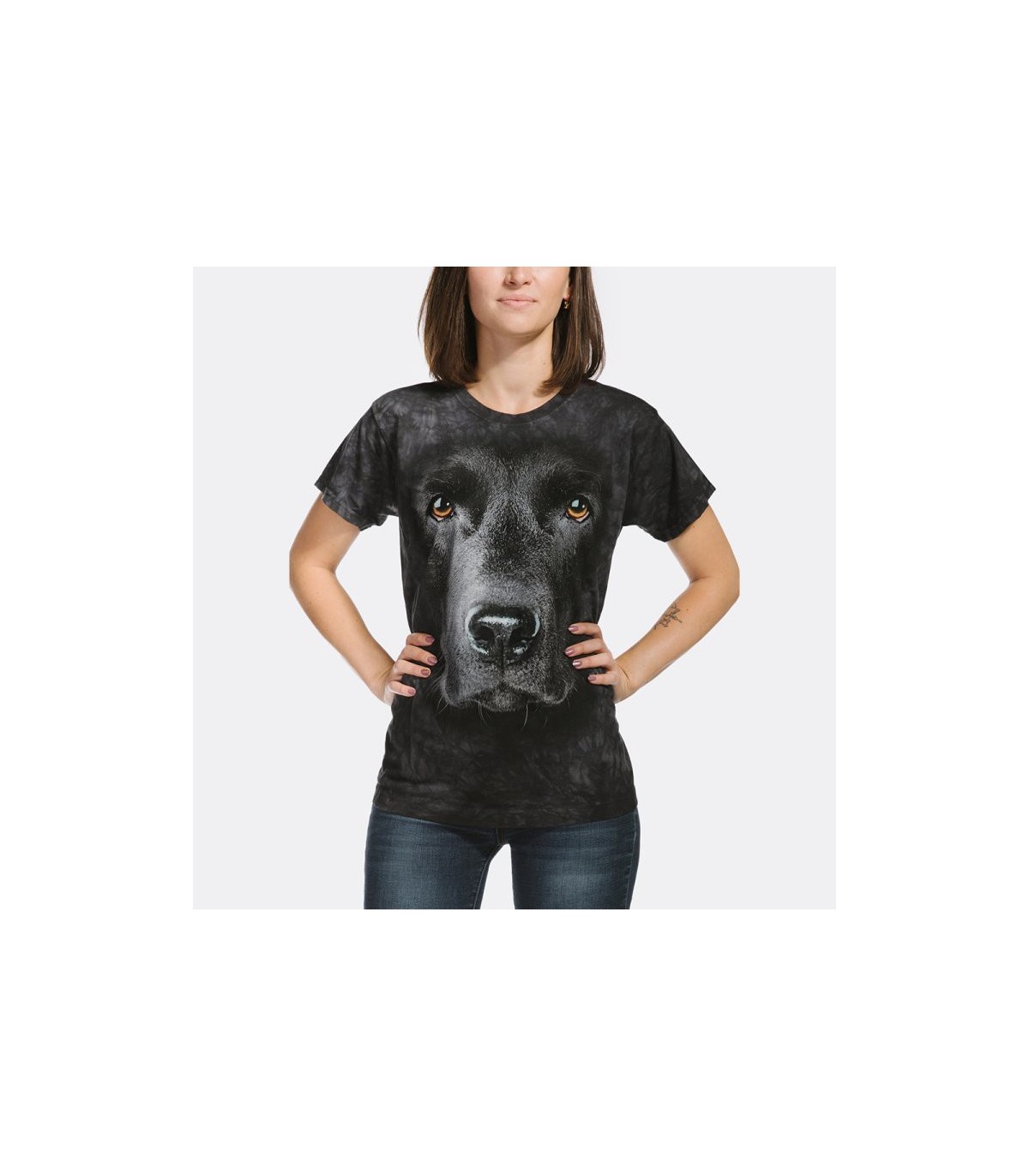 black labrador t shirt