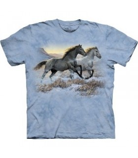 Running Free - Horses Shirt The Mountain