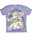 Backpack Unicorn - Fantasy T Shirt by the Mountain