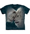 White Lions Love T Shirt
