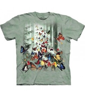 T-Shirt Papillons par The Mountain