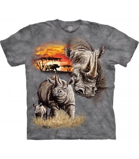 T-shirt Rhinocéros The Mountain