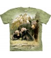 Black Bear Family T Shirt
