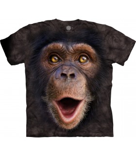T-shirt Chimpanzé Heureux The Mountain