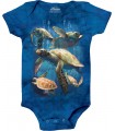 Sea Turtle Family Babygrow