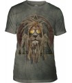 DJ Lion Retro Tri-Blend T Shirt