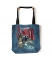 Canada the Beautiful Blue Tote Bag 45x45cms The Mountain