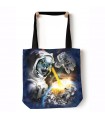 Cataclysm Blue Manimal Cat Tote Bag 45x45cms The Mountain