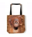 Orangutan Hang Brown Animal Tote Bag 45x45cms The Mountain