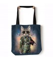 Sac cabas Tom Cat bleu/gris The Mountain