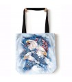 Allegiance Blue USA Eagle Tote Bag 45x45cms The Mountain