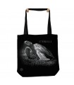 Turtle Littering Kills Black Tote Bag 45x45cms The Mountain