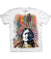 The Mountain Sitting Bull Special Edition White Russo TShirt