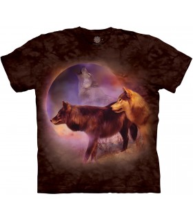 Tee-shirt motif loup The Mountain