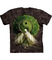 Yin Yang Tree T Shirt