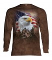 Longsleeve T-Shirt with Independence Eagle design
