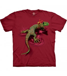 The Mountain Base Peace Out Gecko T-Shirt