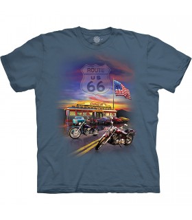 Tee-shirt Route 66 The Mountain Base