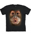The Mountain Base Big Face Baby Orangutan T-Shirt