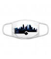 3-ply cotton face mask Minneapolis Skyline design The Mountain