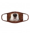 3-ply cotton face mask Beagle design The Mountain