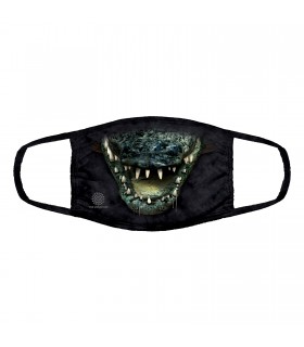 3-ply cotton face mask Gator Head design The Mountain