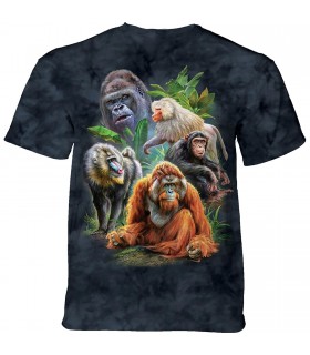 Tee-shirt Groupe de primates The Mountain