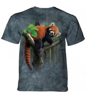 Tee-shirt Panda rouge The Mountain