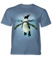 Tee-shirt Pingouin qui nage The Mountain