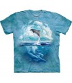 Dolphin Sky - Aquatics T Shirt by the Mountain