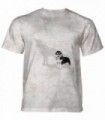 The Mountain Shadow of Greatness Dog White T-Shirt