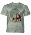 The Mountain Celtic Owl Magic Green T-Shirt