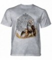The Mountain Celtic Owl Magic White T-Shirt