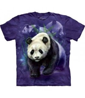 Panda Collage - Panda T Shirt by the Mountain