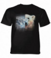 The Mountain Protect Polar Bear Black T-Shirt