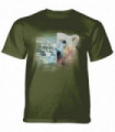 The Mountain Protect Polar Bear Green T-Shirt