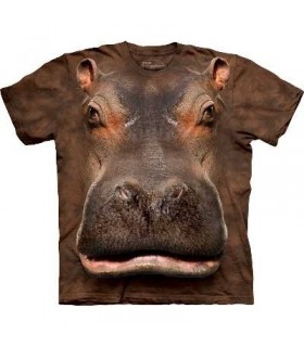 T-Shirt Hippopotame par The Mountain