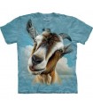 Goat Head - Animals T Shirt by the Mountain