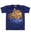 Leopard & Cub on Rock - Zoo Animals T Shirt by the Mountain