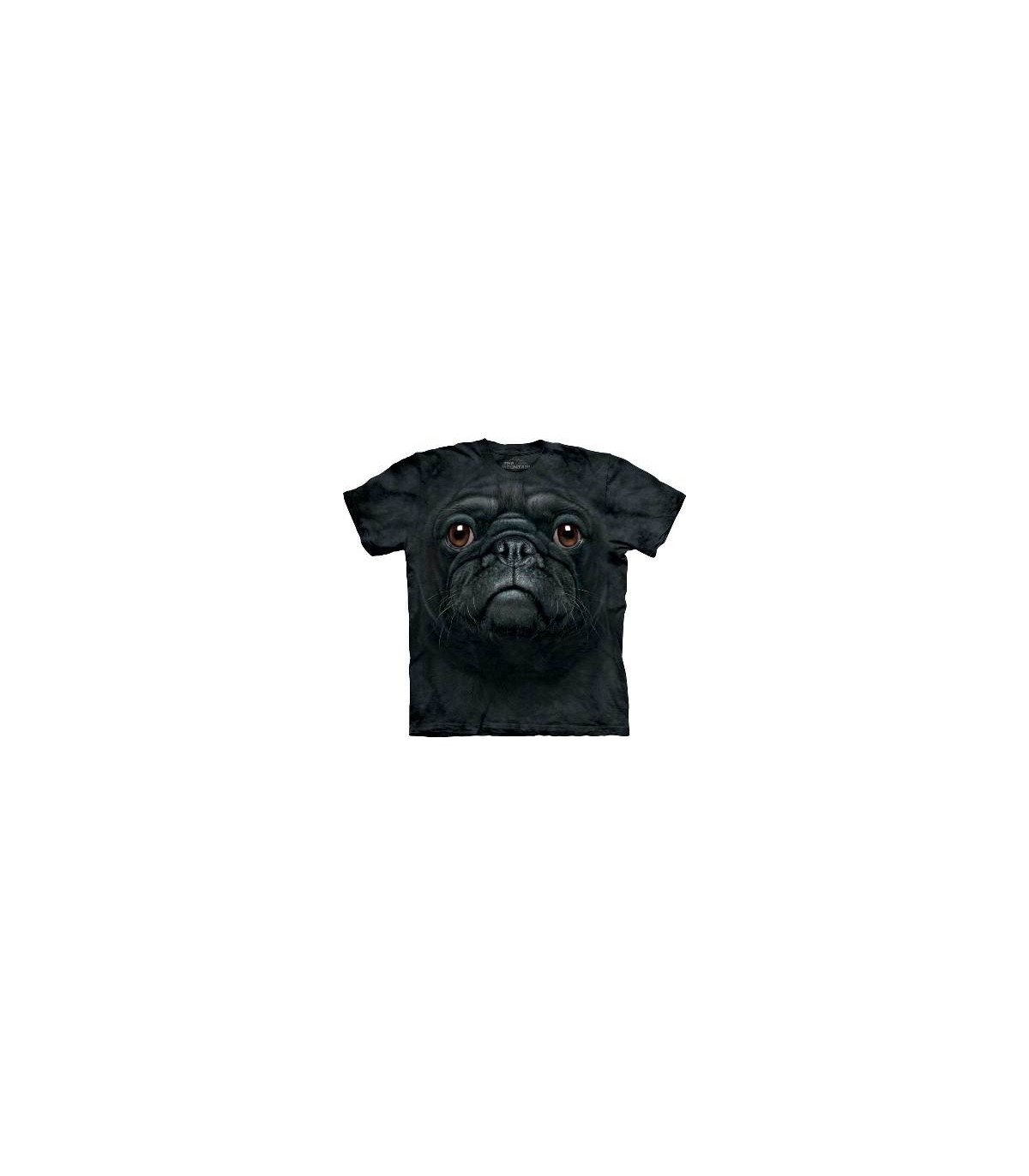 black pug t shirt