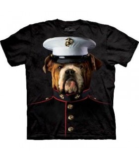 Bulldog Marine - Manimals T Shirt by the Mountain