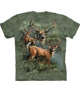 T-Shirt groupe de Cerfs par The Mountain