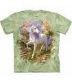 T-Shirt Licorne dans la forêt par The Mountain