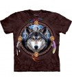 The Guide - Wolf T Shirt by the Mountain