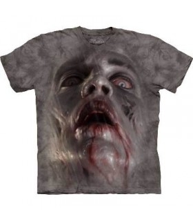 T-Shirt tête de Zombie par The Mountain