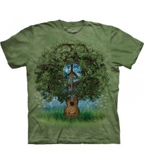 T-Shirt Arbre Guitare par The Mountain