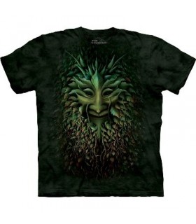 Green Man - Fantasy T Shirt by the Mountain