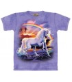 T-shirt Licorne Arc-en-Ciel par The Mountain