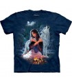 Réunion de jeune fille - T-shirt Indien par The Mountain